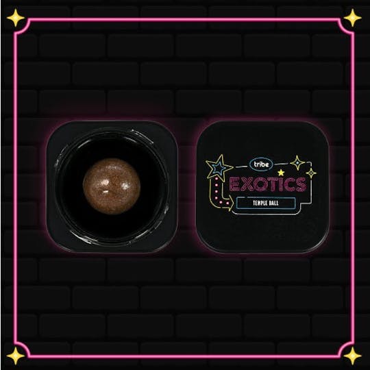 Tribe - SFV OG - Live Bubble Hash - Exotics - Temple Ball - 1g - 1