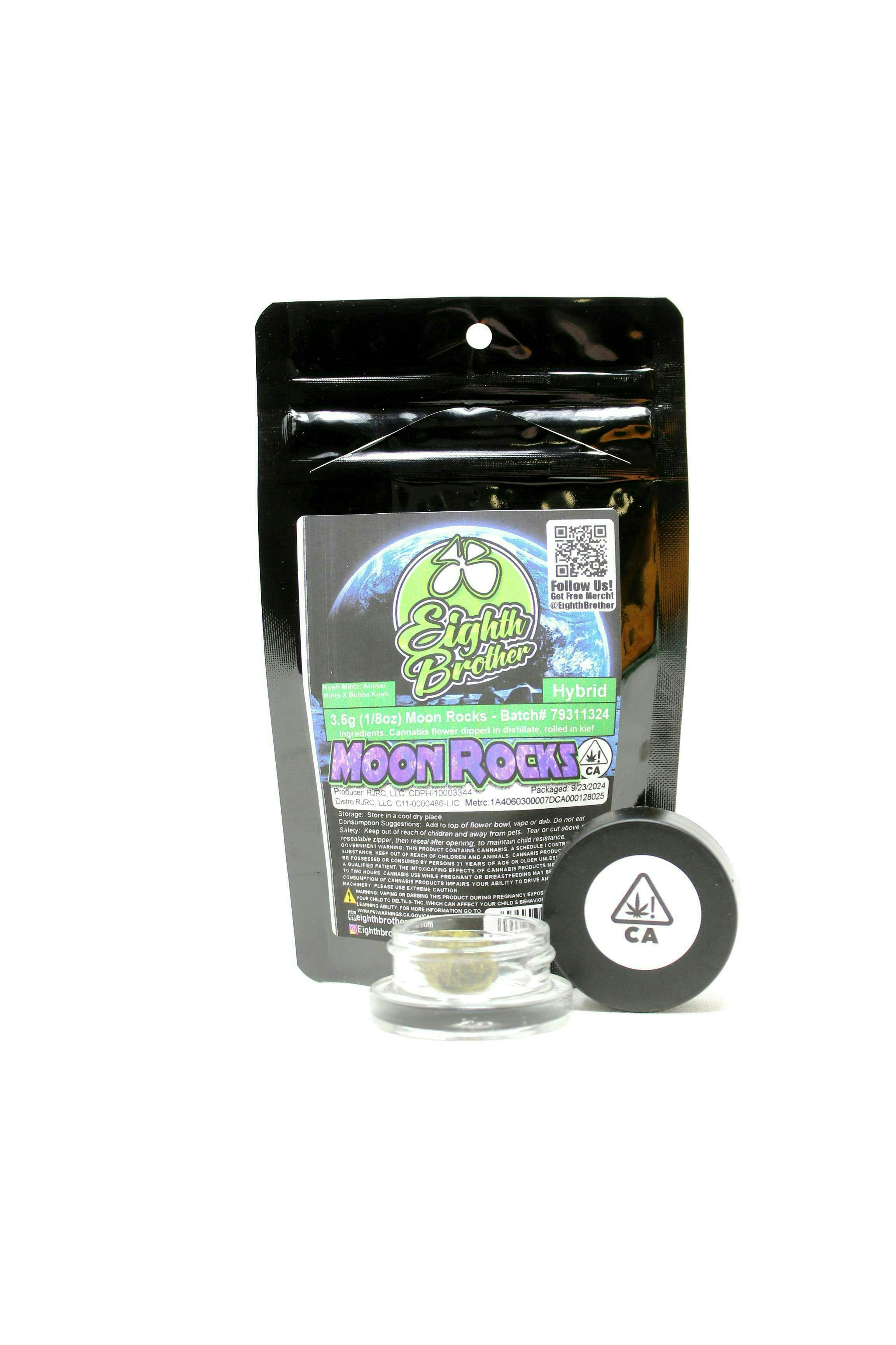 Eighth Brother - Eighth Brother | Moon Rocks | Kush Mintz | Infused Flower | 3.54g - 1