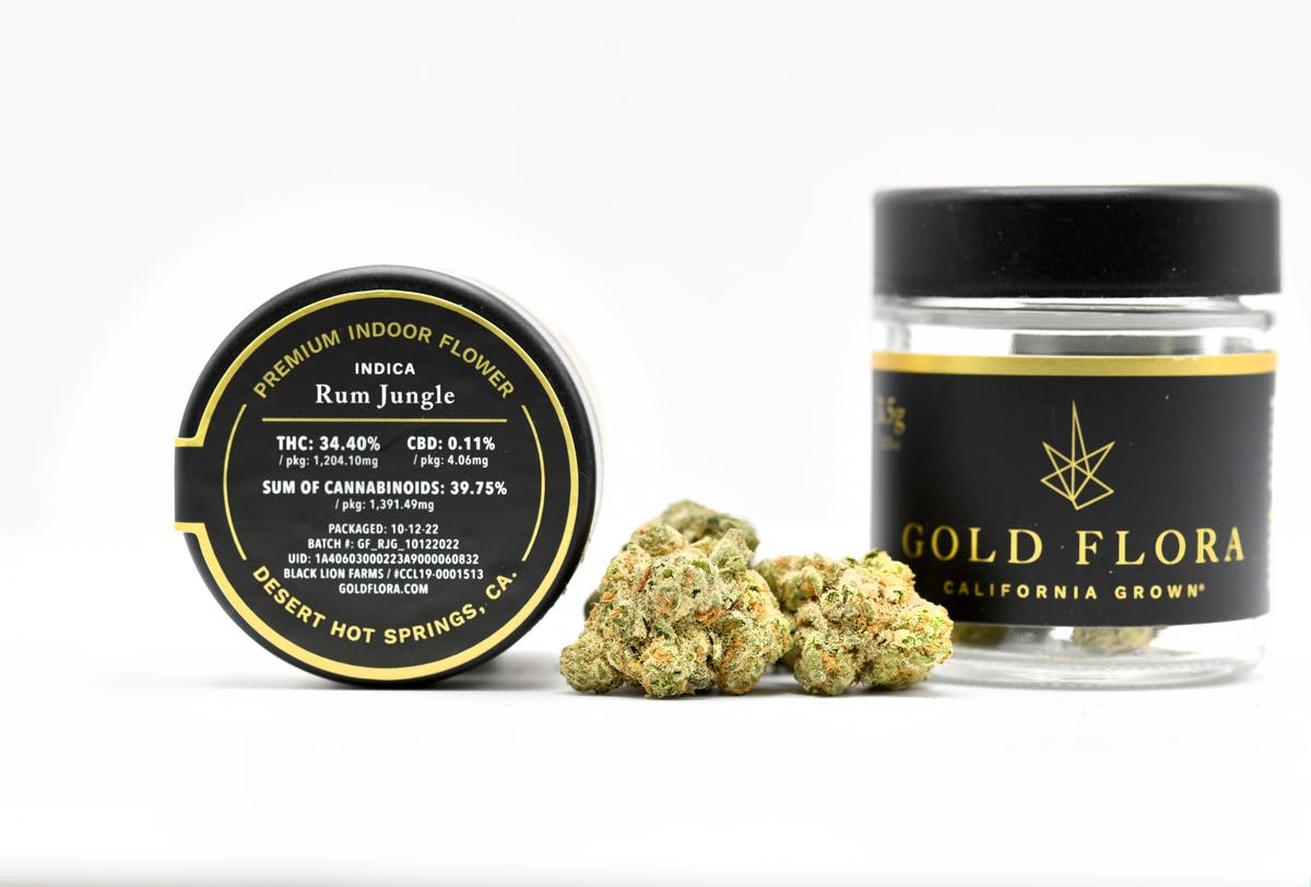 Gold Flora - Rum Jungle 3.5g Flower - 1
