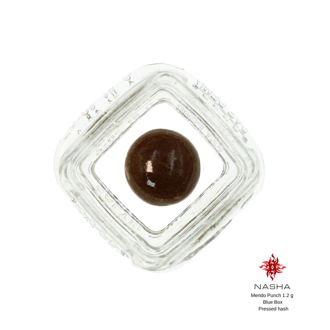NASHA - Mendo Punch 1.2 g Blue Pressed Hash (East Mill Creek farms) - 1