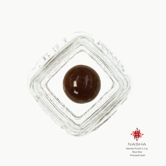 NASHA - Mendo Punch 1.2 g Blue Pressed Hash (East Mill Creek farms) - 1