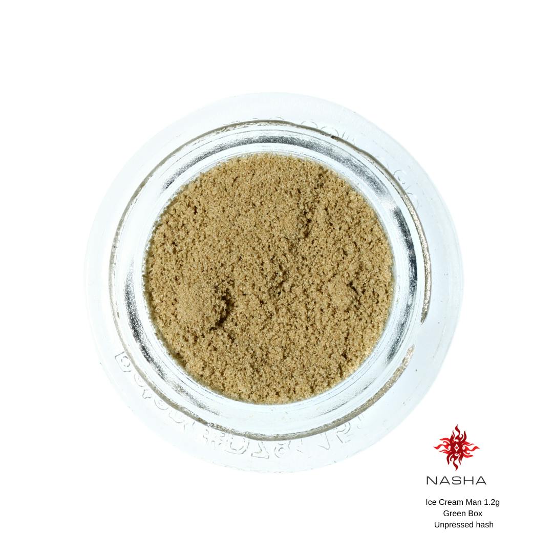 NASHA - Ice Cream Man 1.2g Green Unpressed Hash (Bandwagon Gardens) - 1