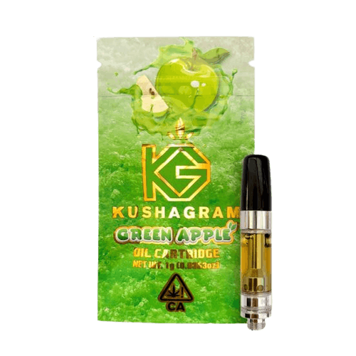 KUSHAGRAM - 1g Green Apple Premium Cartridge - 1