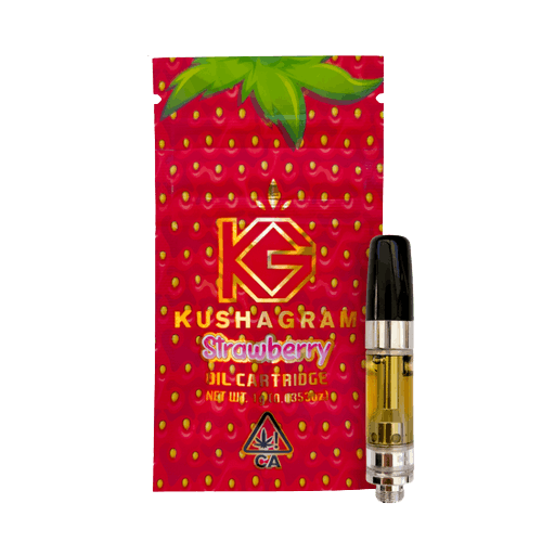 KUSHAGRAM - .⠀⠀⠀KUSHAGRAM Strawberry Premium Cartridge 1g - 1