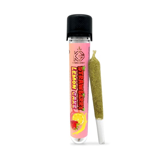 KUSHAGRAM - Strawberry Lemon Cake Infused Pre Roll 1.2g - 1