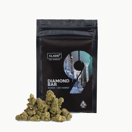 Clade9 - Diamond Bar Flower 7g Low Tops - 1