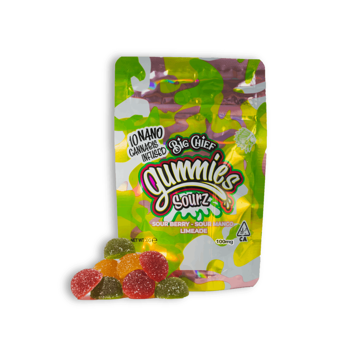 Big Chief - Sourz Nano Infused Gummies - 1