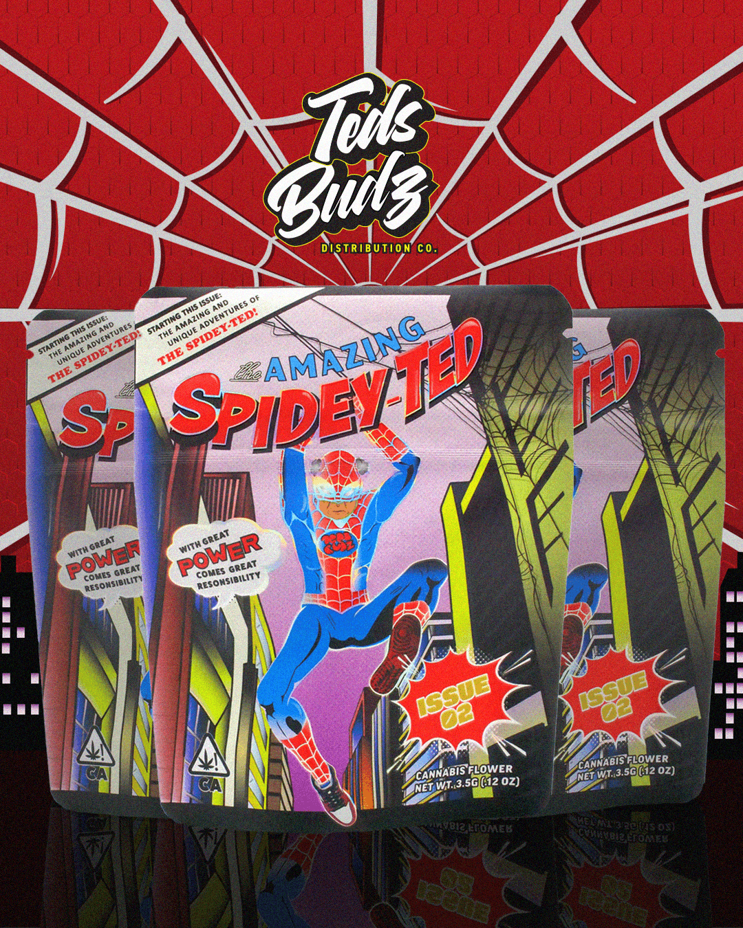 TEDS BUDZ - Spidey-Ted - 1