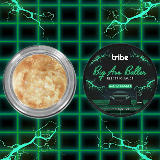 Tribe - Garlic Budder - Live Electric Sauce - Big Ass Baller - 28g - 1