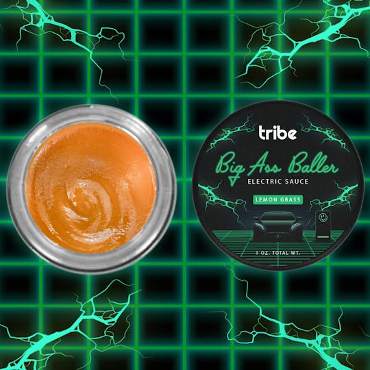 Tribe - Lemongrass - Live Electric Sauce - Big Ass Baller - 28g - 1