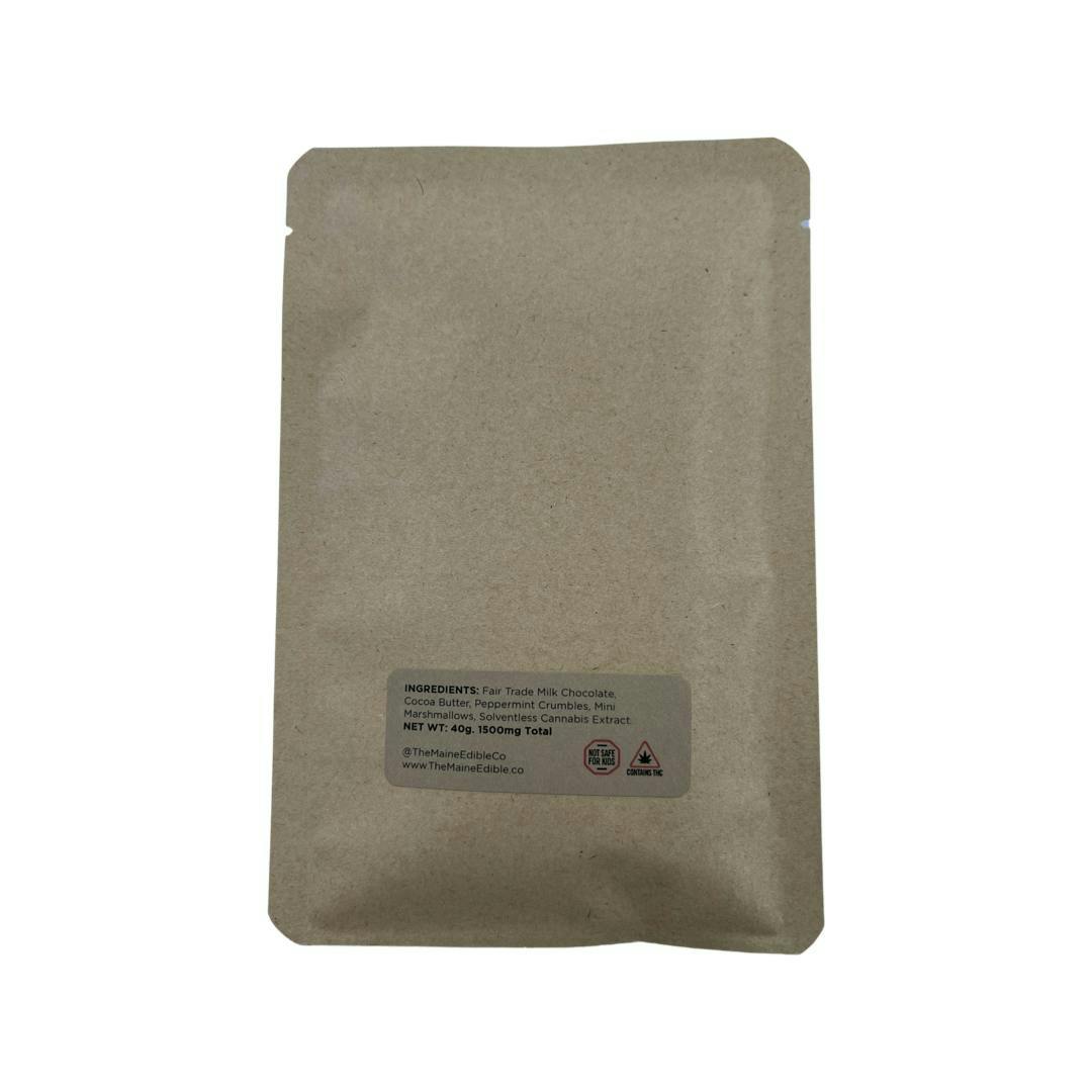 Indico - 1500mg Pepermint Hot Coco Chocolate Bar- The Maine Edible co. - 1