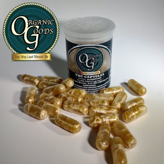 Organic Goods - Organic Goods THC Capsules Slurricane 875 MG - 1