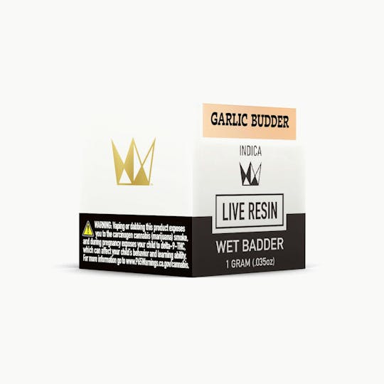 West Coast Cure - Garlic Budder Live Resin Wet Badder - 1