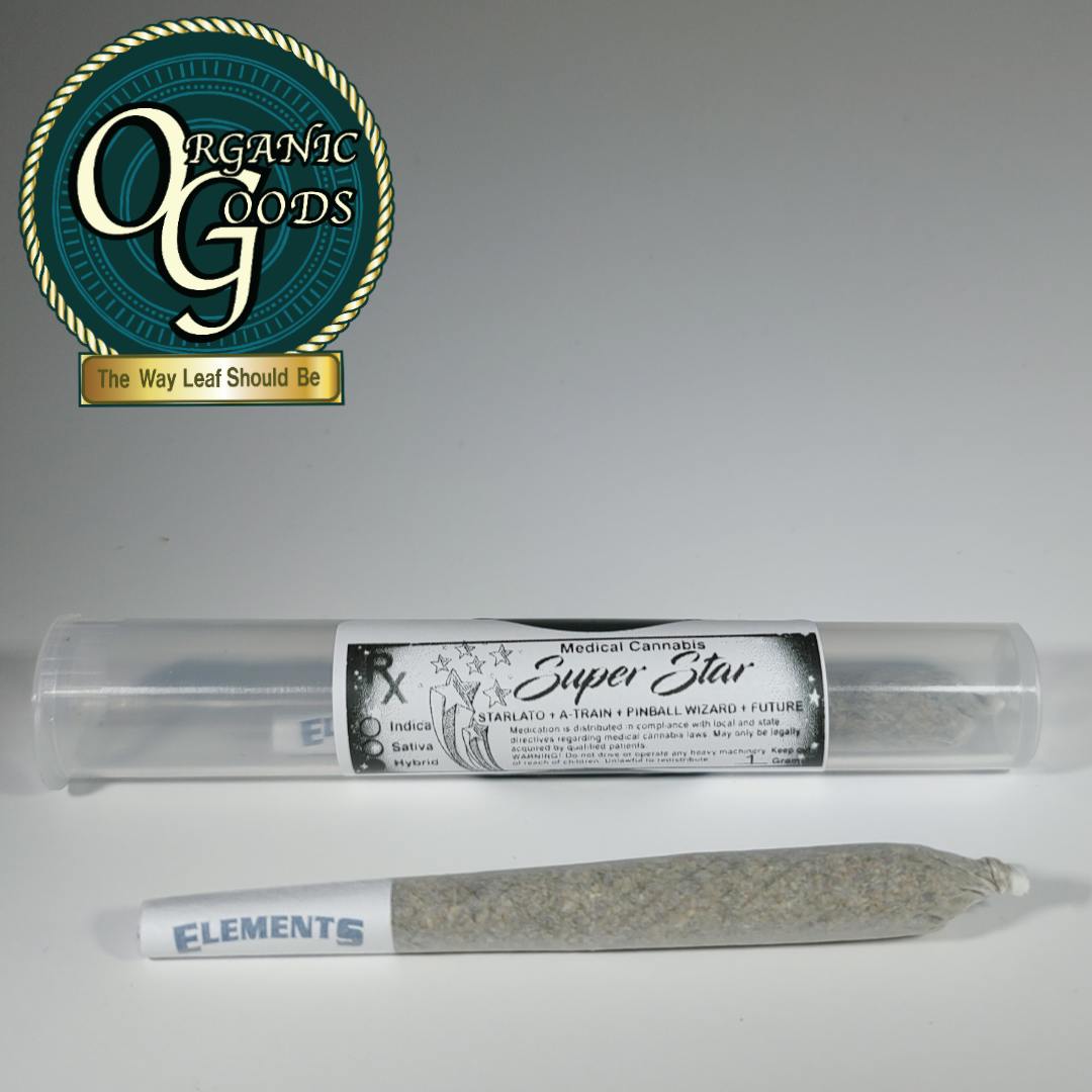 Organic Goods - Organic Goods Pre-Roll Super Star 1 G - 1