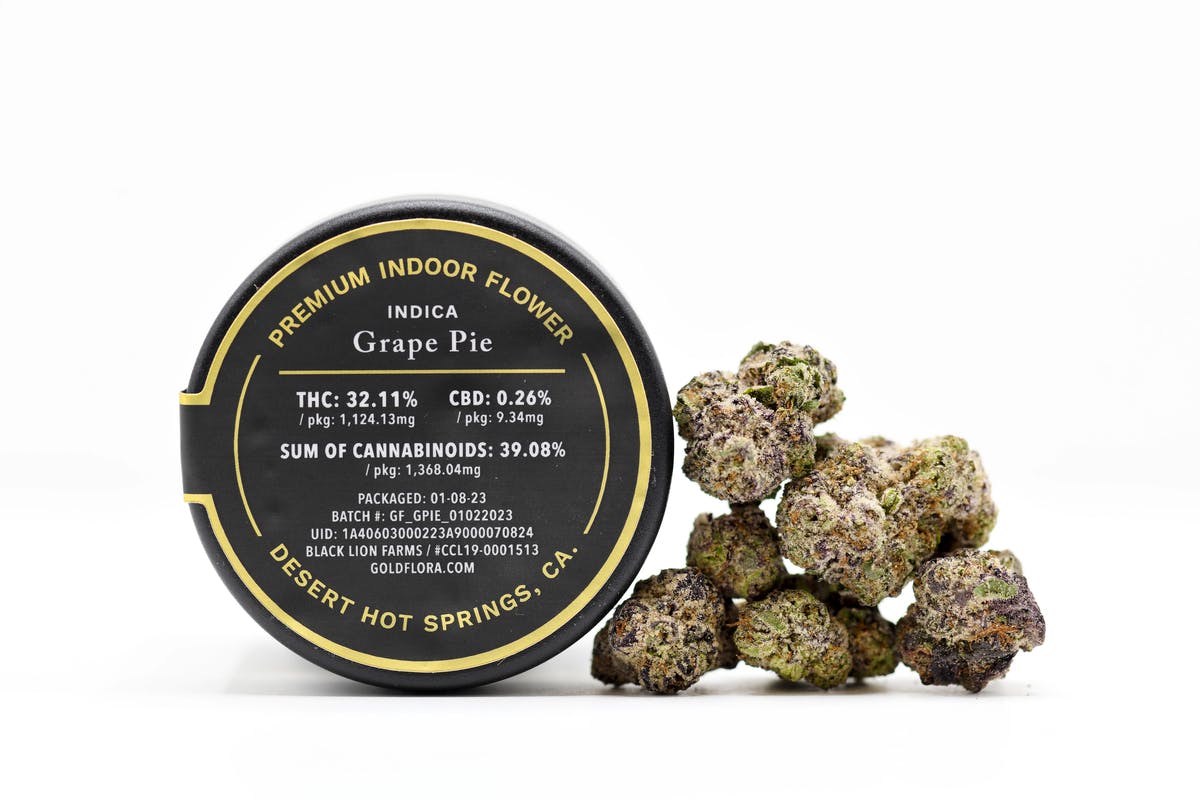 Gold Flora - Grape Pie 3.5g Flower - 1