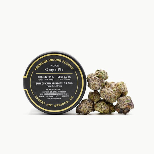 Gold Flora - Grape Pie 3.5g Flower - 1