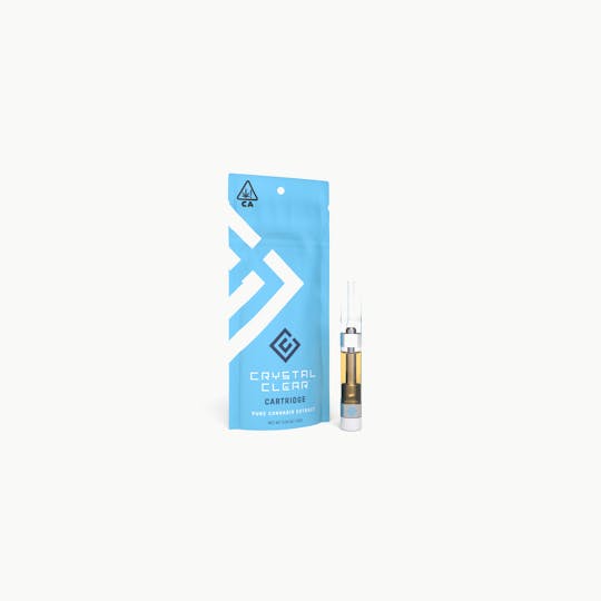 Crystal Clear - Sour Diesel - 1g Cartridge Bag - 1