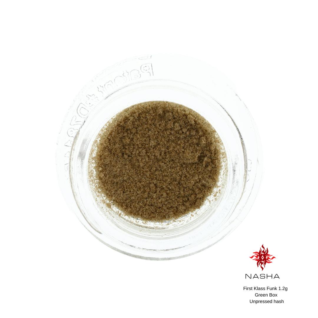 NASHA - First Klass Funk 1.2 g Green Unpressed Hash (Sabertooth) - 1