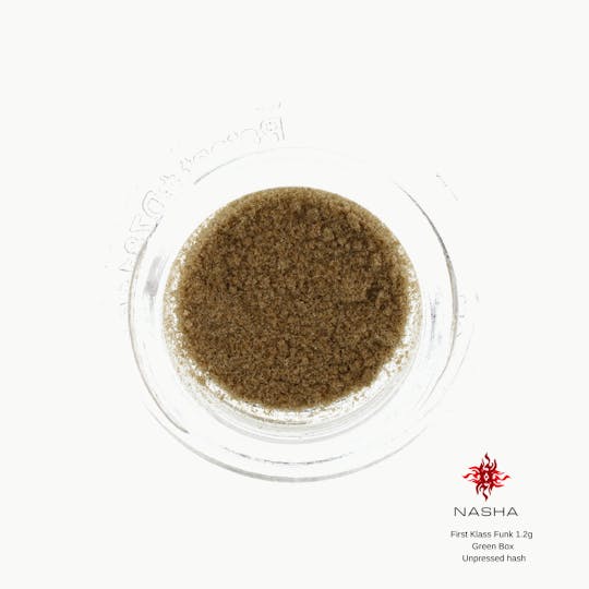 NASHA - First Klass Funk 1.2 g Green Unpressed Hash (Sabertooth) - 1