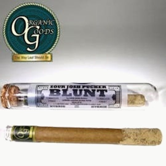 Organic Goods - Organic Goods TF Blunt Dipped in Badder & Kief Sour Josh Pucker 2 G - 1