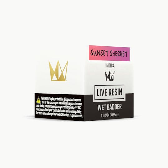 West Coast Cure - Sunset Sherbet Live Resin Wet Badder - 1