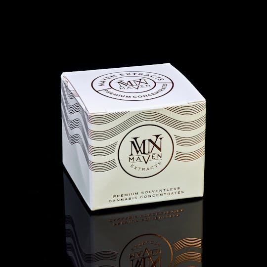 Maven Genetics - White Dahlia x L.A. Rouge Cold Cured Live Rosin - 1