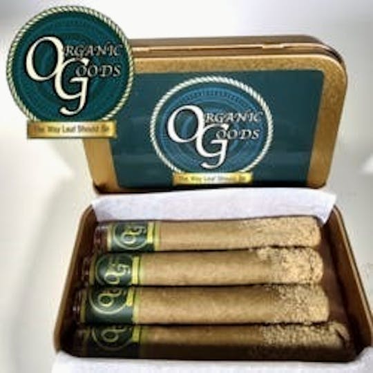 Organic Goods - Organic Goods TF Mini Blunts Dipped in Badder & Kief MAC Stack 6.8 G - 1