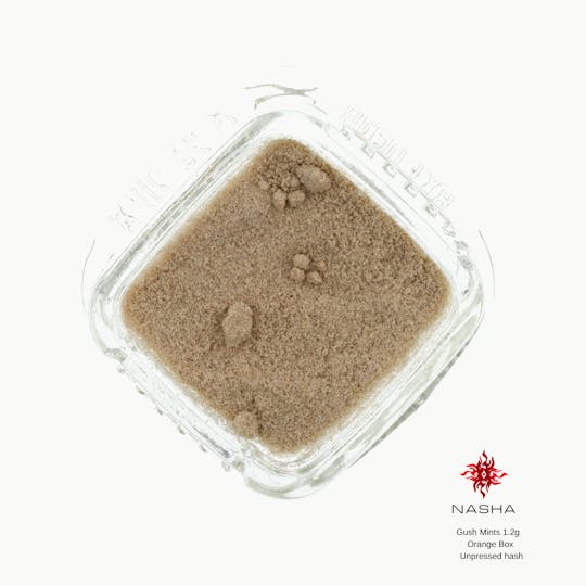NASHA - Gush Mints 1.2 g Orange Unpressed Hash (Mattole Valley) - 1