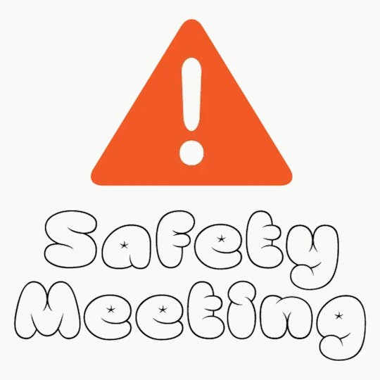 Safety Meeting - Bio Jesus 14g - Safety Meeting - 1