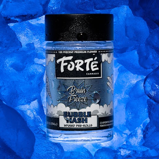 Forte Cannabis - Brain Freeze Bubble Hash Infused Pre-Rolls (3 Pack) - 1