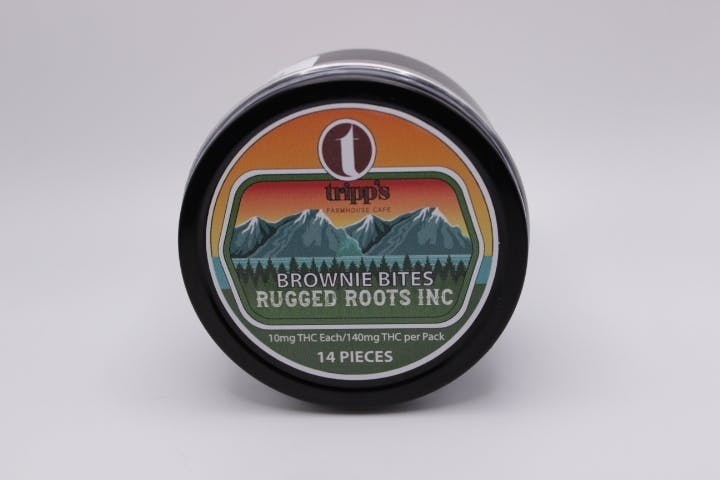 Rugged Roots - Rugged Roots+Tripp’s - Brownie Bites 140mg - 1