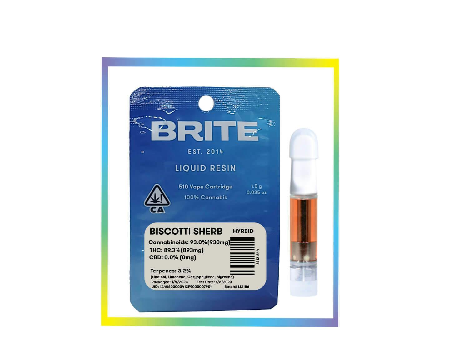 Brite Labs - Biscotti Sherb - Liquid Resin 1g - 1