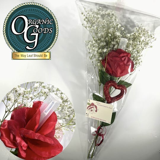 Organic Goods - Organic Goods Valentine Rose w/ Baby's Breath 1 G - 1
