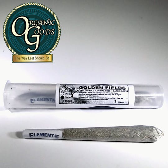 Organic Goods - Organic Goods Pre-Roll Golden Fields 1 G - 1