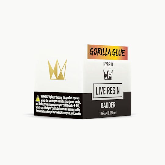 West Coast Cure - Gorilla Glue Live Resin Badder - 1