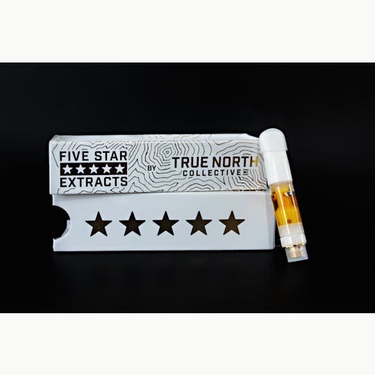 True North Collective MI - Five Star Extracts: Black Cherry Trop - .5 gram Nug Run Sugar Sauce Cart - 1
