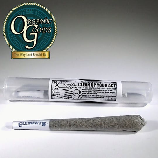 Organic Goods - Organic Goods Pre-Roll Clean Up Your Act 1 G - 1