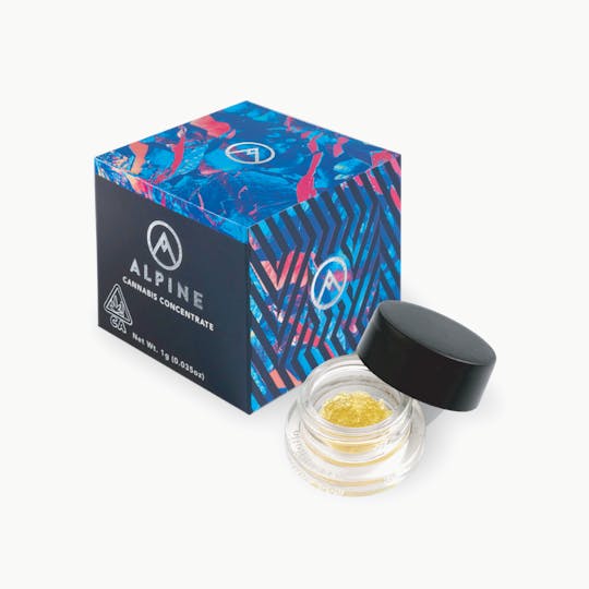 Alpine Vapor - Heavy OG - Indica - Live Resin Diamonds 1g - 1
