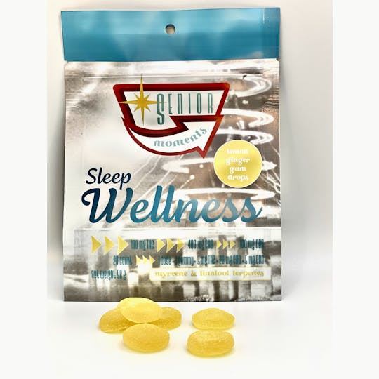 Senior Moments - Sleep Wellness Gummies 100mgTHC/400mgCBD/100mgCBN - 1