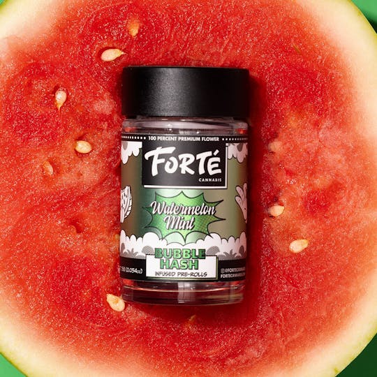 Forte Cannabis - Watermelon Mint Bubble Hash Infused Pre-Rolls (3 Pack) - 1