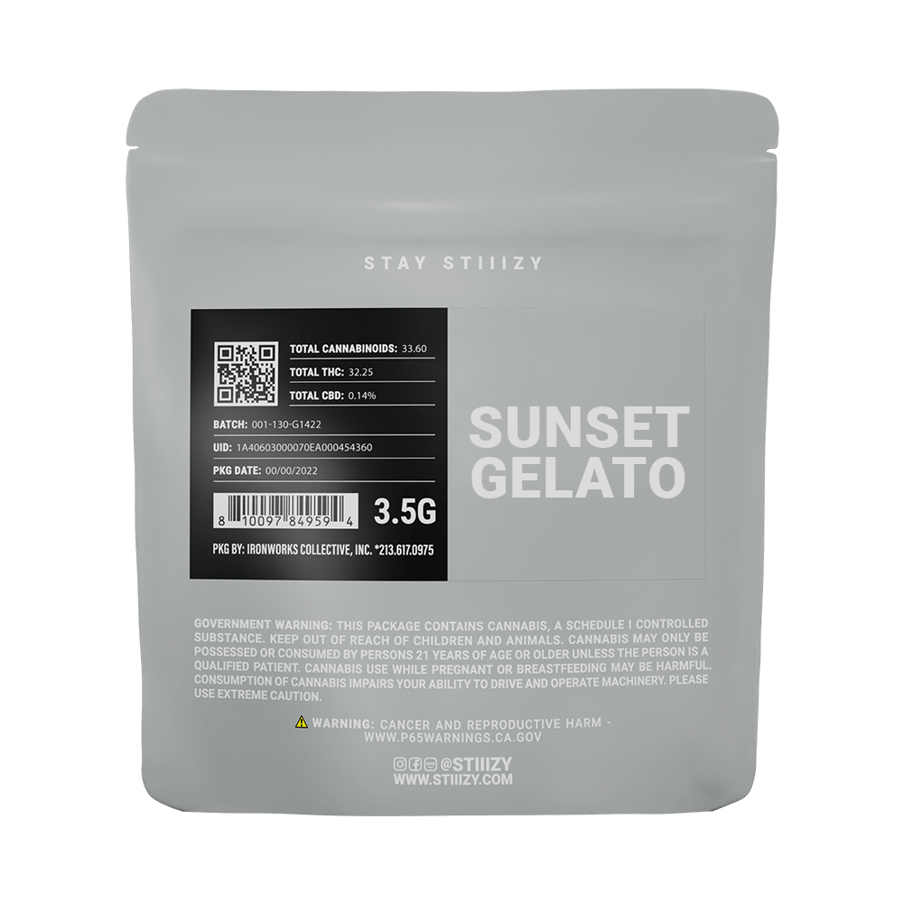 STIIIZY - SUNSET GELATO - 3.5G - 1