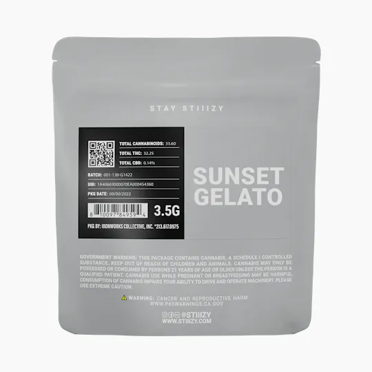 STIIIZY - SUNSET GELATO - 3.5G - 1