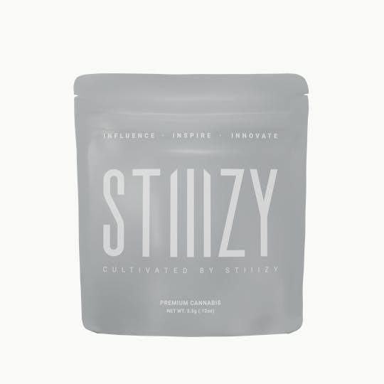 STIIIZY - - OFF WHITE GELATO - 3.5G Grey Label Mylar - 1