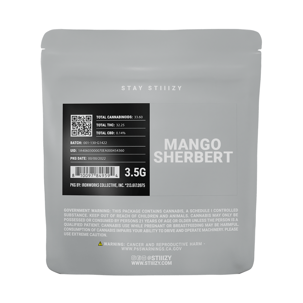 STIIIZY - MANGO SHERBERT - 3.5G - 1