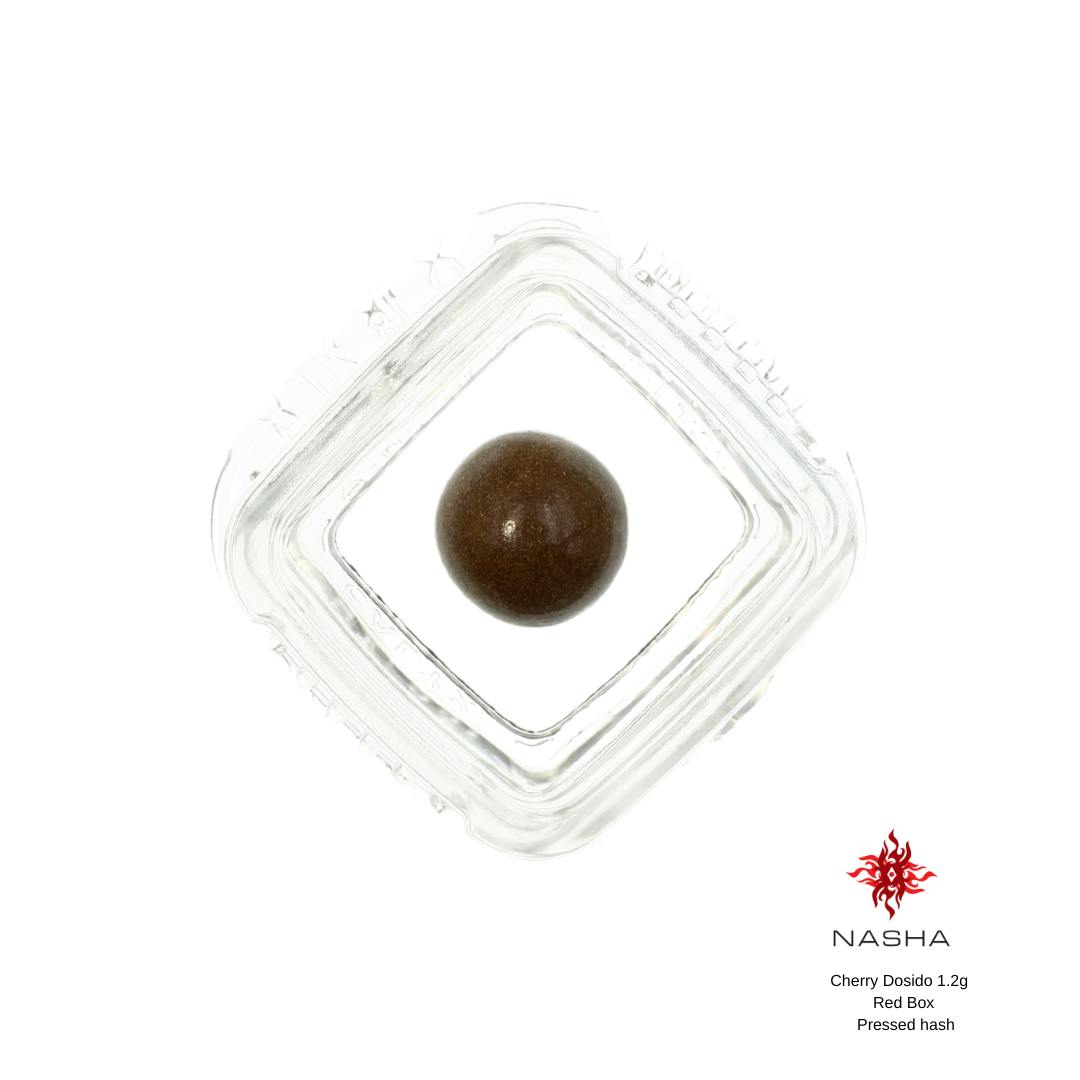 NASHA - Cherry Dosido 1.2g Red Pressed Hash (Mattole Valley) - 1