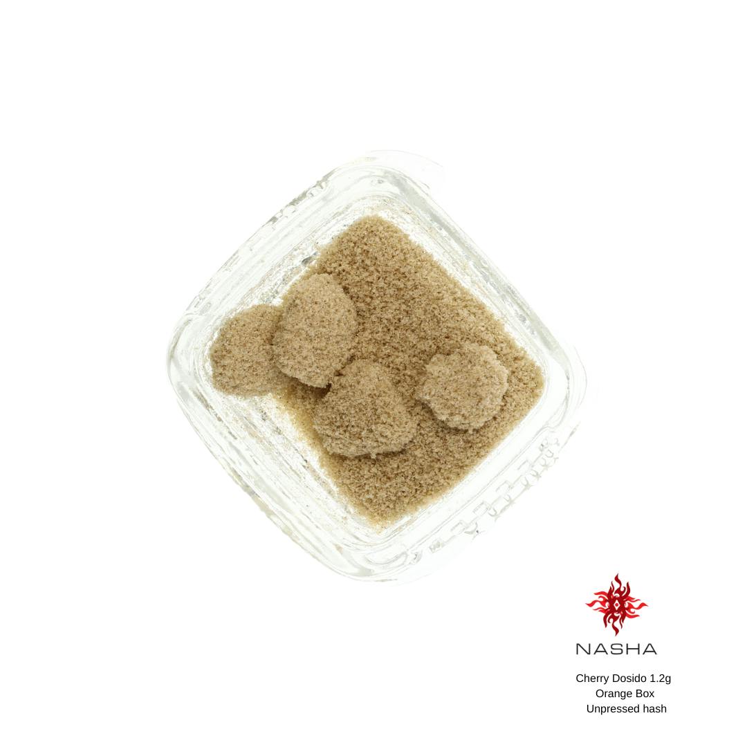 NASHA - Cherry Dosido 1.2g Orange Unpressed Hash (Mattole Valley) - 1
