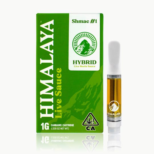 HIMALAYA - Shmac #1 (Live Sauce) Cartridge - 1G - 1