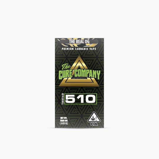 The Cure Company - The Cure Company Vape Cartridge - The Real OG 1g - 1