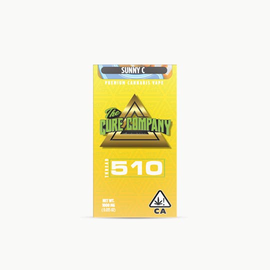The Cure Company - The Cure Company Vape Cartridge - Sunny C 1g - 1