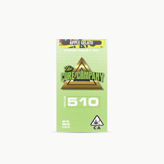 The Cure Company - The Cure Company Vape Cartridge Apple Gelato 1g - 1